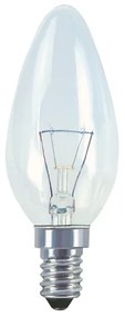 TECHLAMP Klasická sviečková žiarovka E14, 60W, 640lm, teplá biela