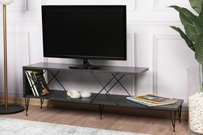 TV stolík/skrinka Stret (antracit). Vlastná spoľahlivá doprava až k Vám domov. 1067125