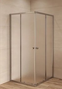 Sprchový kút štvorec 80x80 cm SAT Project SIKOMUQ80CRCH