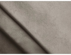 Béžová zamatová modulárna rohová pohovka (pravý roh) Lokua – Makamii