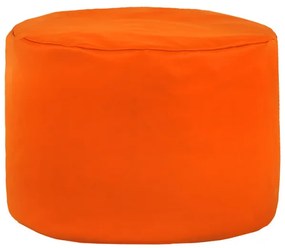 Taburetka Cilindro oranžová ekokoža