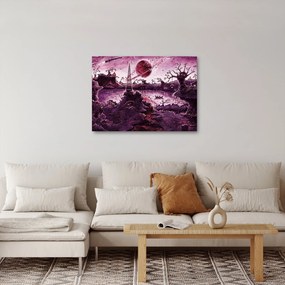 Obraz - Očarovaná dedina (70x50 cm)
