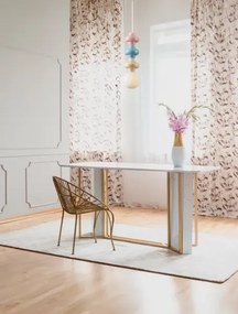 LED ružovo-modro-kremová moderné svietidlo Clio 3