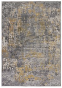 Flair Rugs koberce Kusový koberec Cocktail Wonderlust Grey / Ochre - 80x150 cm