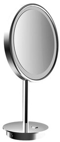 Emco Cosmetic mirrors Pure LED - Stojace okrúhle LED-holiace a kozmetické zrkadlo s osvetleným dotykovým senzorom a skrutkovicový kábel, 3…