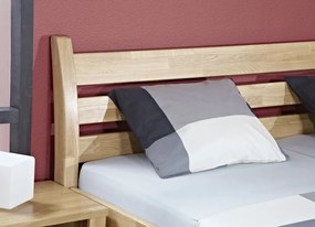 Posteľ Aura 180x200 cm, prírodný buk