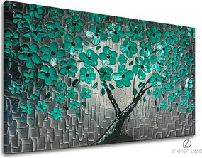 Autorská reprodukcia na plátne KVETY