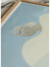 Plagát 70x100 cm Hold You - Blue – Sofia Lind – The Poster Club