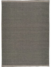 Sivý vlnený koberec Universal Kiran Liso, 80 x 150 cm