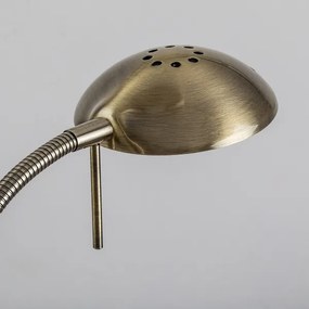 Brilagi - Stmievateľná stojacia lampa SCARLETT 1xR7s/230W/230V + 1xG9/40W bronzová