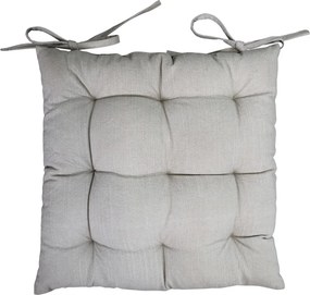 Taupe podsedák s výplňou Nimes Seat - 40*40 cm