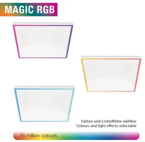 Telefunken 321206TF - LED RGBW Stmievateľné svietidlo LED/18W/230V 3000-6500K + DO