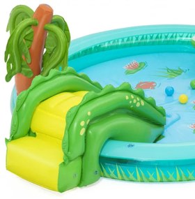 Detský bazén Bestway 52728 zátoka krokodíla 224x181x72 cm
