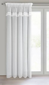 ZÁCLONA NA PÁSKE KIRA1 140X270 CM BIELA