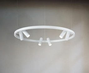 Maytoni MOD102PL-L42W - LED závesný luster na lanku SATELLITE LED/42W/230V biela