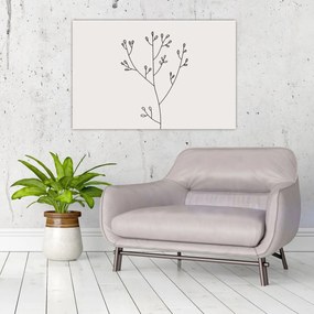 Obraz - Lúčny kvet N⁰3 (90x60 cm)