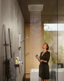 Hansgrohe Raindance E, hlavová sprcha 400/400 1jet do stropu, chrómová, HAN-26252000