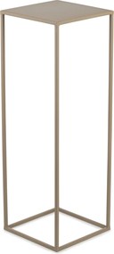 Kovový stojan na květiny BOOLO 70 cm béžový