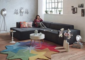Okrúhly konferenčný stolík s úložným priestorom 60 cm