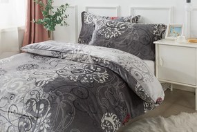 XPOSE® Predĺžené mikroplyšové obliečky AMÉLIA Exclusive - sivé