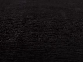 Ayyildiz Kusový koberec CATWALK 2600, Okrúhly, Čierna Rozmer koberca: 120 cm KRUH