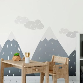 Nástenná samolepka Ambiance Scandinavian Giant Mountains Dinka