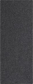 Hanse Home, AKCIA: 80x200 cm Kusový koberec Braided 105550 Dark Grey – na von aj na doma, šedá, chodba / predsieň
