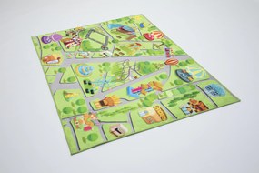 Detský koberec KIDS obdĺžnikový z polyesteru – jemný a odolný Rozmer: 140x200 cm