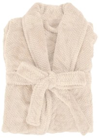 Slonovinový župan z mikroplyšu veľkosť L/XL Pippa – Tiseco Home Studio