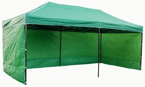 Ekspand Nožnicový stan POLOPROFI 3x6 m ZELENÝ