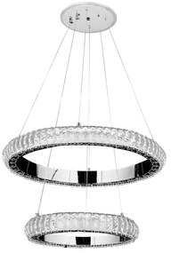 Toolight Toolight, LED závesné osvetlenie 60cm, G044-2CP, chrómová, OSW-06312