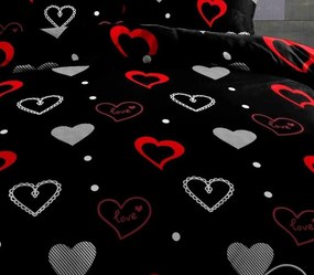 Bavlnené obliečky ROMEA BLACK 3-dielna sada 140x200 cm 9.90 €