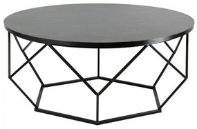 Konferenčný stolík DIAMOND 41,5x90 cm čierna