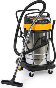 Priemyselný vysávač TOLSEN 79610, suché/mokré sanie, 3000 W, 80 l
