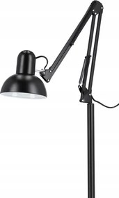 Stojacia lampa 1xE27/40W/230V čierna