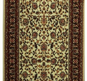 Behúň na mieru Samira New 12003-023 cream, šíre 120 cm, béžová, chodba / predsieň, Weltom