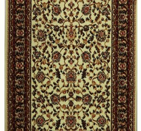 Weltom, Koberec behúň na mieru Samira New 12003-023 cream, šíre 80 cm, béžová, chodba / predsieň