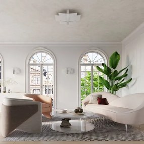 Sollux SL.0350 - Nástenné svietidlo CELIA 2xG9/40W/230V chróm/biela