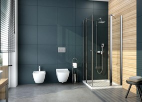 Deante Štvorcová sprchová vanička Cubic 90x90 cm, akrylát - KTK 041B