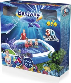 Veľký Nafukovací Bazén 3D Okuliare Bestway 54177
