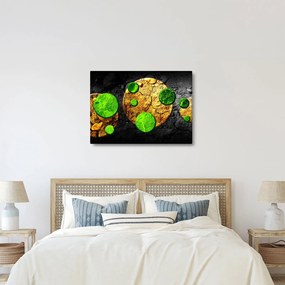Obraz abstrakcie - Guľa (70x50 cm)
