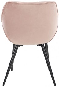 Stolička Tanna - zamat - Ružová