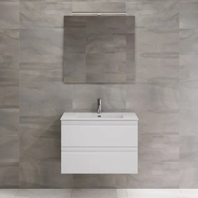 BATH DELUXE 01-080-01-58-00 - Kúpeľňové zrkadlo NORDBORG 80x75 cm