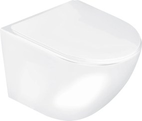 Novoterm Závesné WC NV-Delos WH so SoftClose sedadlom