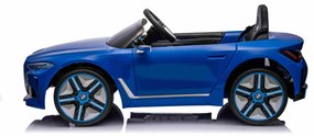 RAMIZ Elektrická autíčko BMW I4 - modrá - 2x25W - BATÉRIA - 12V4,5Ah - 2023