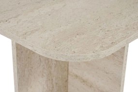 Dizajnový konferenčný stolík Tamsyn 120 cm travertín
