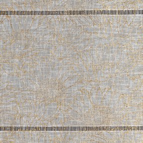 ZÁCLONA NA KRÚŽKOCH KATY 140X250 CM VZOROVANÁ