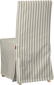 Návlek na stoličku Henriksdal (dlhý) farba produktu béžová látka vzorované