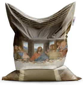 Sablio Sedací vak Posledná večera - Leonardo da Vinci - 150x100 cm