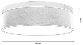 Spot-Light 4995874 - Stropné svietidlo BOHO 4xE27/25W/230V dub 58 cm